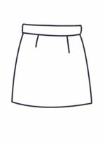 Design your own: Unlined Organdy Mini Skirt