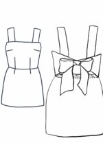 Design your own: Mini Back-Bow Strap Dress