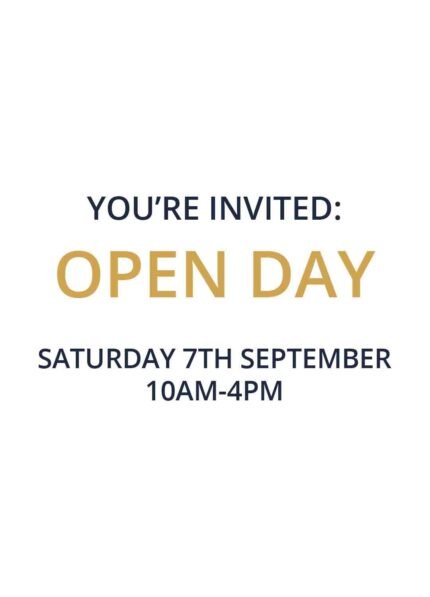 Autumn Open Day Ticket 1.30-4pm
