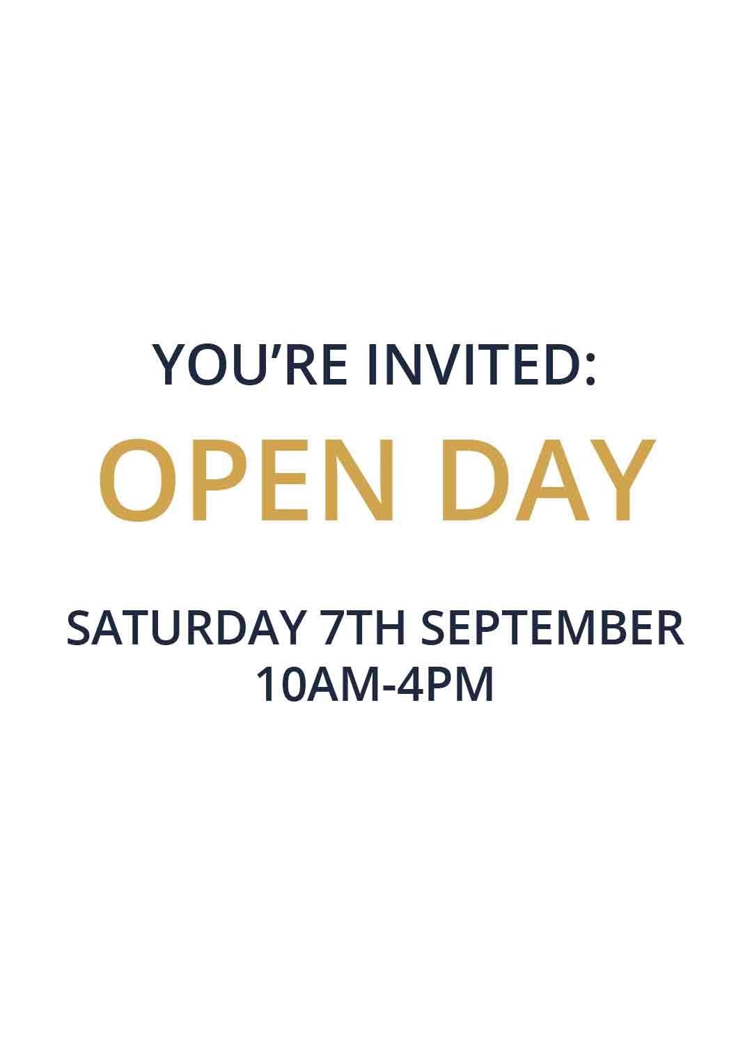 Autumn Open Day Ticket 1.30-4pm