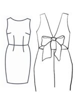 Design your own: Back-Bow Pencil Dress