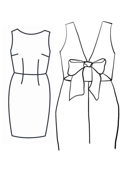 Design your own: Back-Bow Pencil Dress