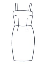 Design your own: Pencil Strap Dress
