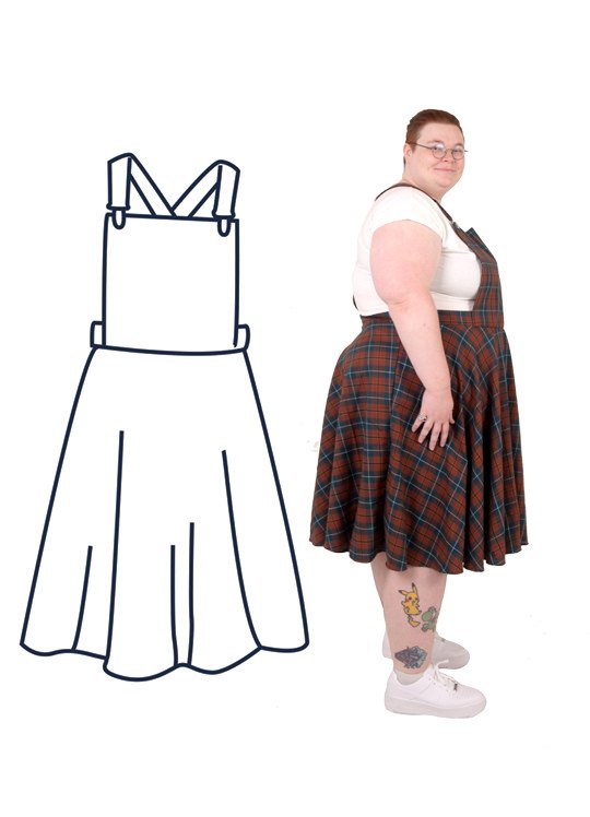 Digital Gift Voucher – Design your own Pinafore Dress 1 Digital Gift Voucher – Design your own Pinafore Dress