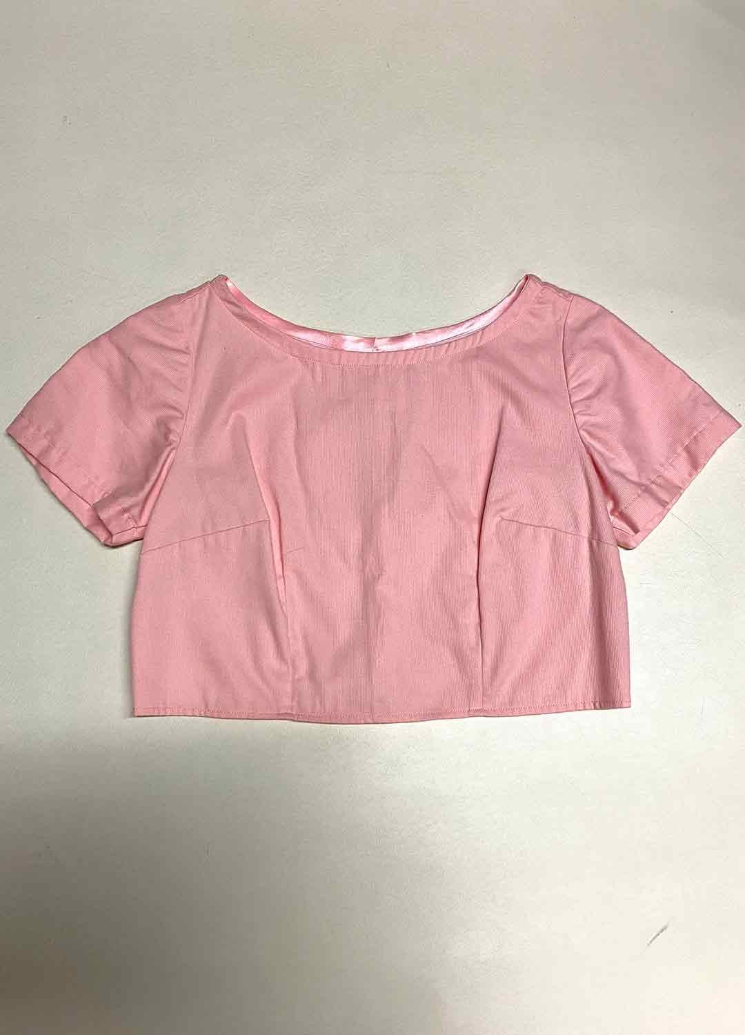 Pink Crop top- ref 72 - Resale item - Approx 10-12 1 Pink Crop top- ref 72 - Resale item - Approx 10-12