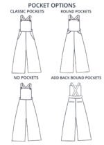 Design your own: Wide Leg Dungarees