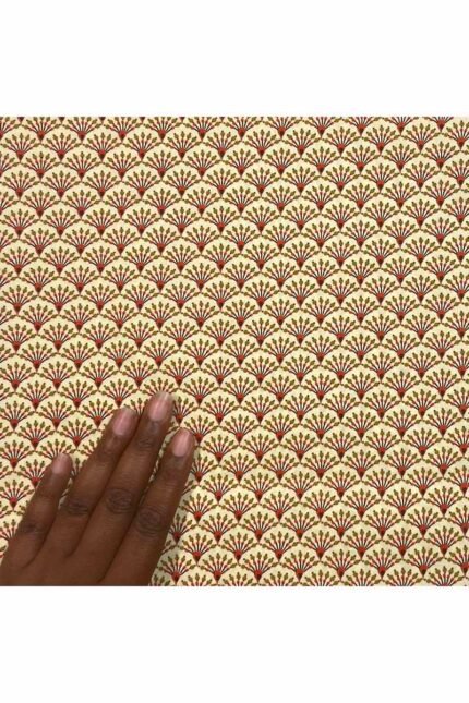 Fabric Ref 2515 - Art Deco Fans Cotton