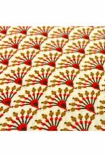Fabric Ref 2515 - Art Deco Fans Cotton