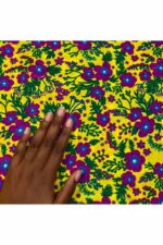 Fabric Ref 3156 - Floral Viscose Mix
