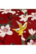 Fabric Ref 2324 - Floral And Birds Cotton