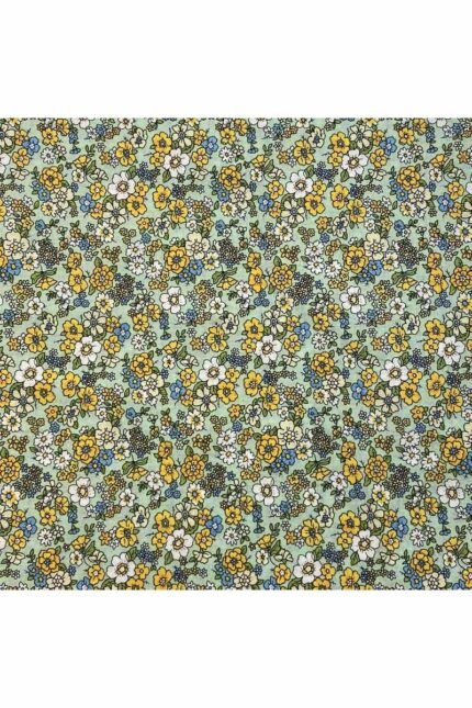 FABRIC REF 1702 - FLORAL COTTON