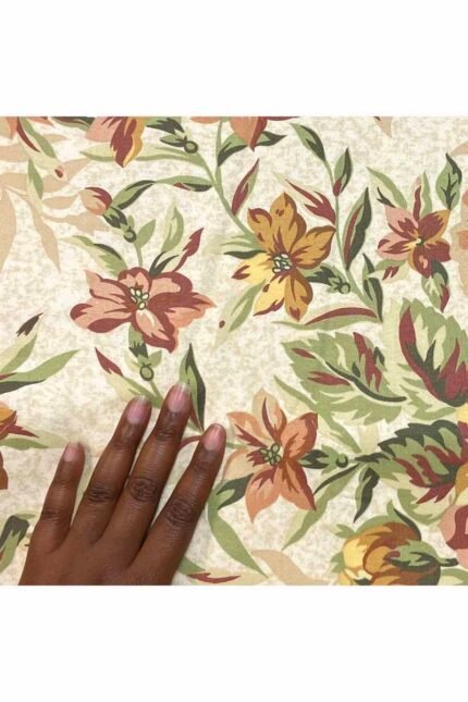 Fabric Ref 1850 - Floral Cotton