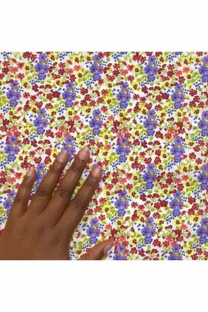 Fabric Ref 1973 - Floral Cotton