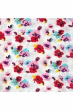Fabric Ref 2176 - Floral Cheesecloth Cotton