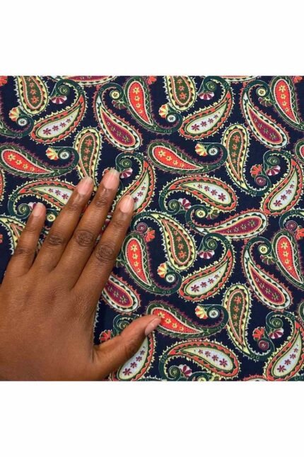 Fabric Ref 3103 - Paisley Cotton