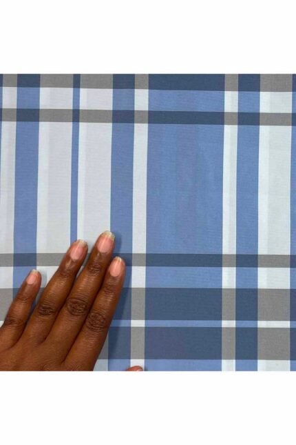 Fabric Ref 3117 - Check Plaid Taffeta