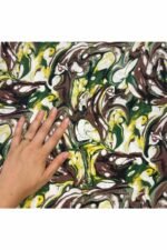 Fabric Ref 3189 - Abstract Viscose