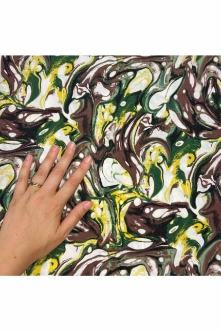 Fabric Ref 3189 - Abstract Viscose