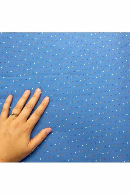Fabric Ref 3220 - Spot Cotton