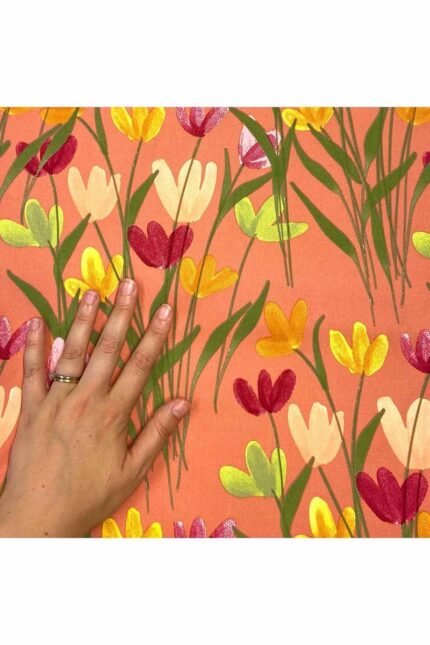 Fabric Ref 3243 - Floral Cotton