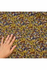 Fabric Ref 3387 - Floral Viscose Mix