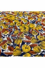 Fabric Ref 3387 - Floral Viscose Mix