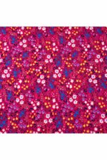 Fabric Ref 3518 - Floral Viscose Mix