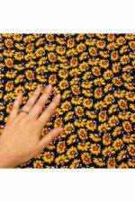 Fabric Ref 3519 - Floral Viscose Mix