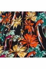 Fabric Ref 3581 - Floral Viscose