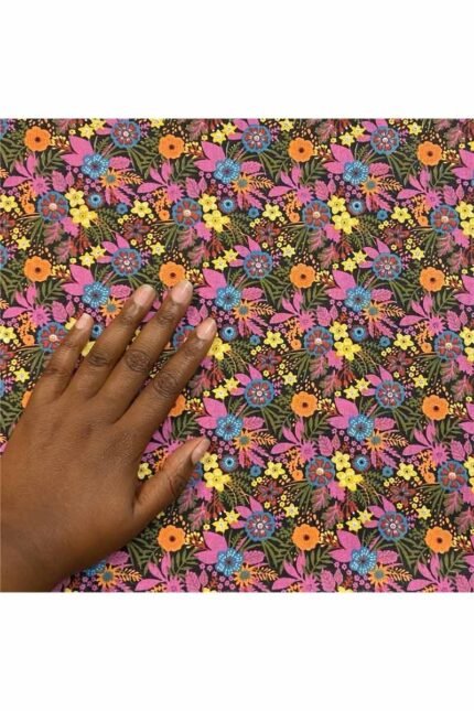 Fabric Ref 3706 - Floral Cotton
