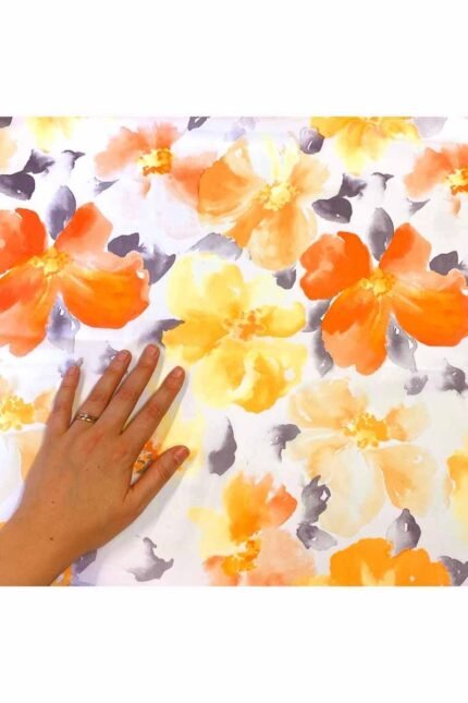 Fabric Ref 3709 - Floral Crepe Mix