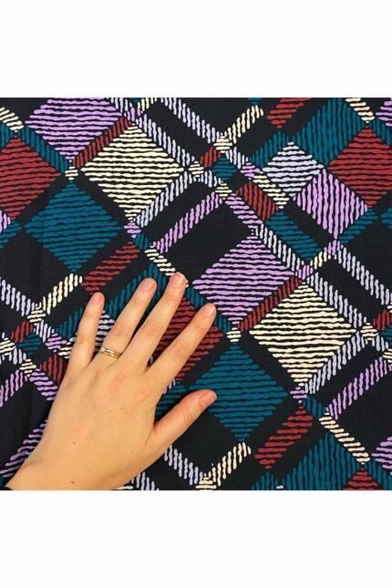 Fabric Ref 3717 - Abstract Viscose