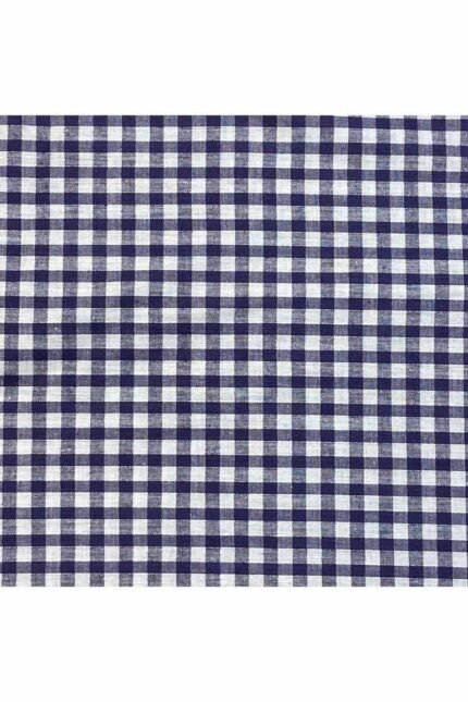 Fabric Ref 3833 - Purple Gingham Cotton