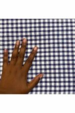 Fabric Ref 3833 - Purple Gingham Cotton