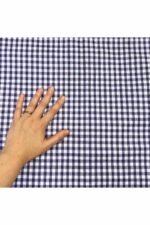 Fabric Ref 3833 - Purple Gingham Cotton