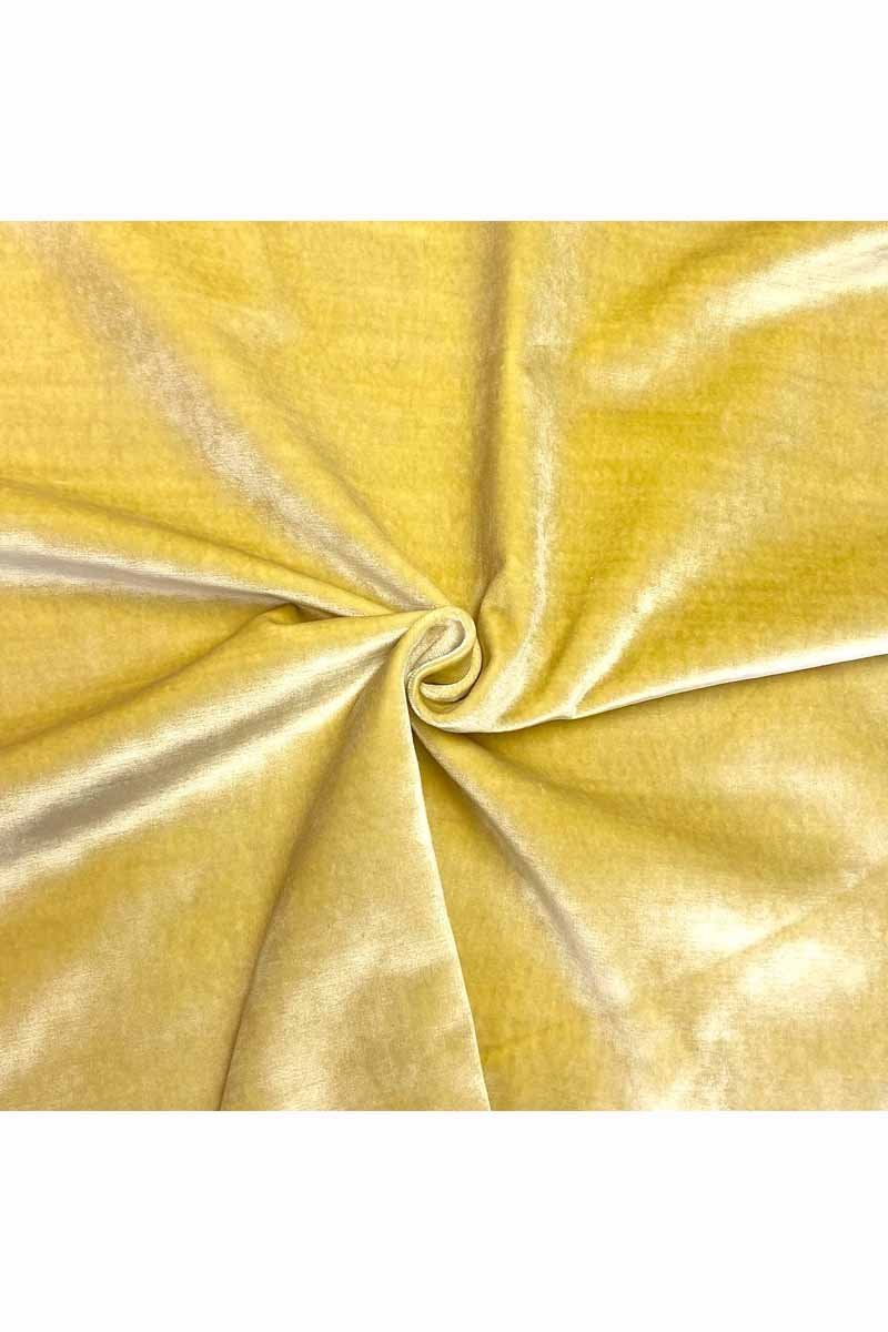 Fabric Ref 391 – Yellow Velvet
