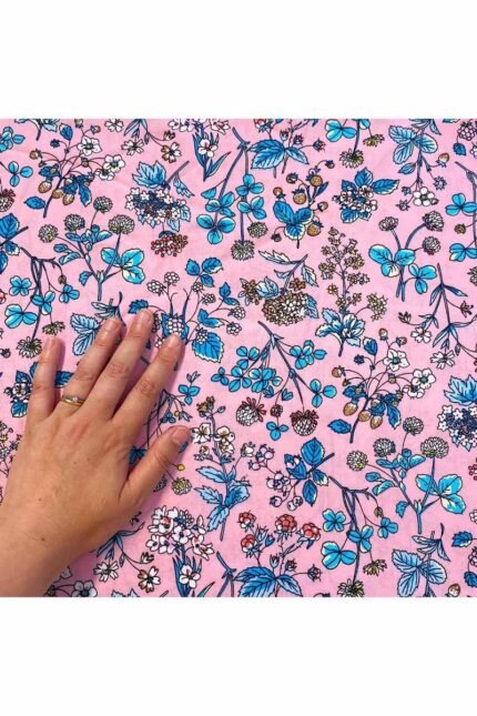 Fabric Ref 3977 - Floral Viscose