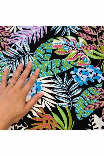 Fabric Ref 3995 - Floral Viscose