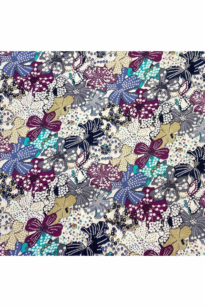 Fabric Ref 4018 - Floral Cotton