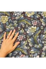 FABRIC REF 4026 - FLORAL COTTON MIX