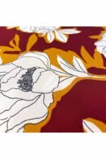 Fabric Ref 4064 - Floral Viscose Mix