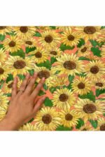Fabric Ref 4100 - Floral Viscose