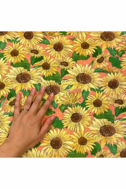 Fabric Ref 4100 - Floral Viscose