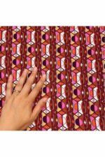 Fabric Ref 4105 - Geometric Viscose