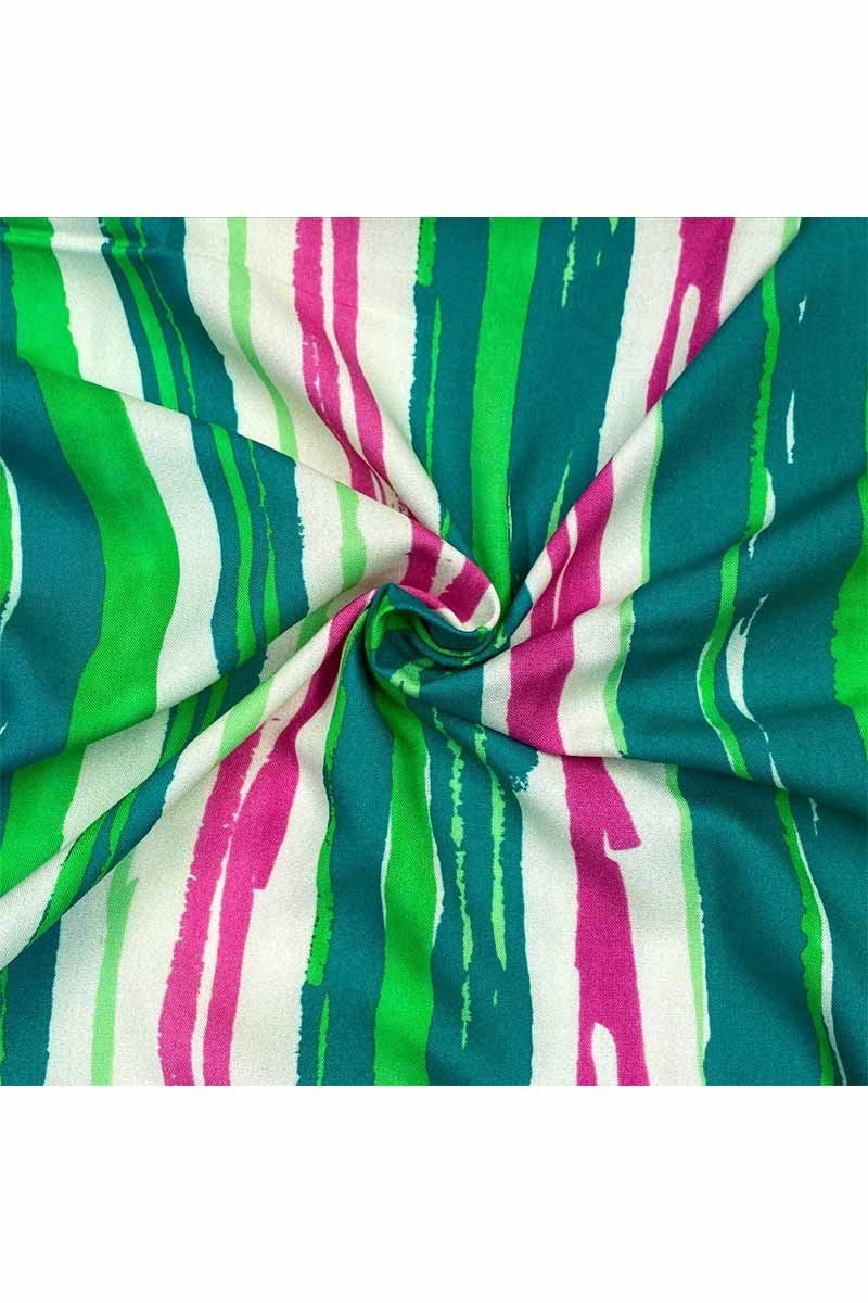 Fabric Ref 4114 - Stripe Viscose