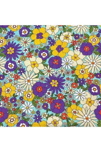 Fabric Ref 4115 - Floral Viscose