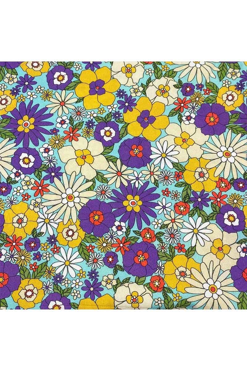 Fabric Ref 4115 - Floral Viscose