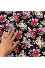 Fabric Ref 4155 - Floral Viscose