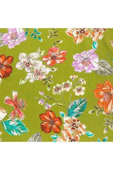 Fabric Ref 4164 - Floral Viscose