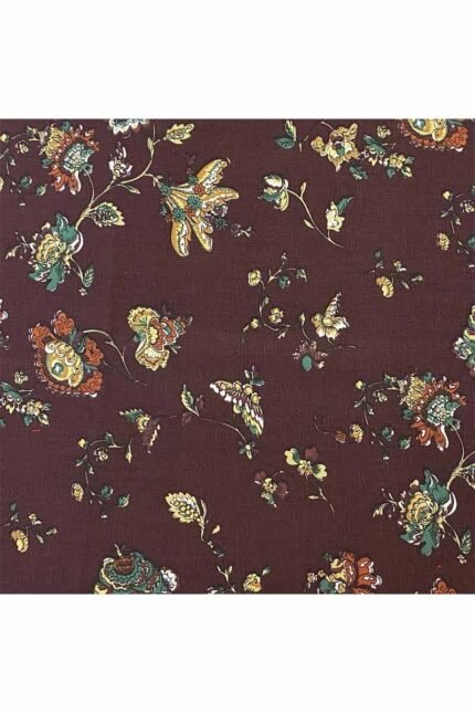 Fabric Ref 4166 – Floral Viscose
